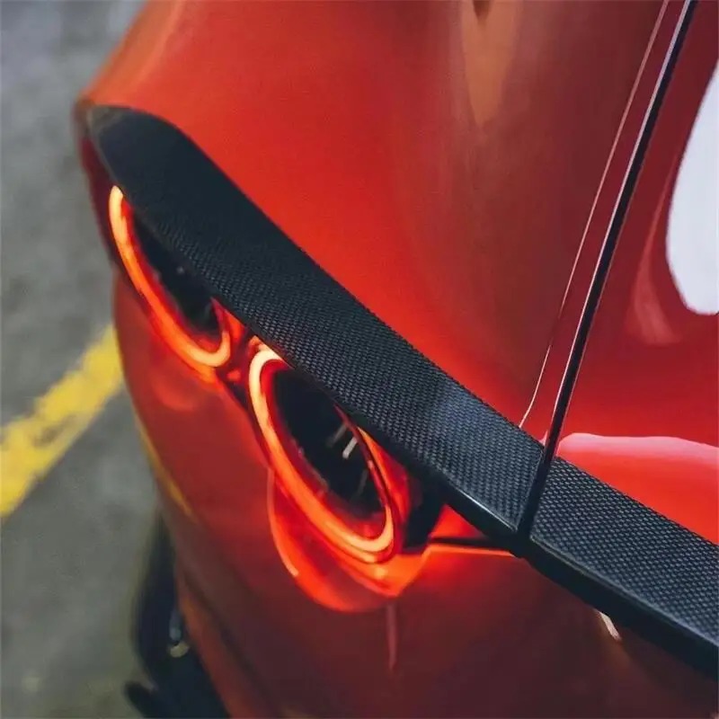 N Style Dry Carbon Fiber Rear Spoiler for 812 Superfast GTS Trunk Wing